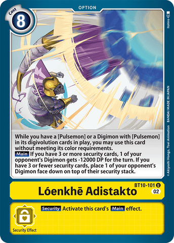 Lóenkhē Adistakto / Uncommon / BT10