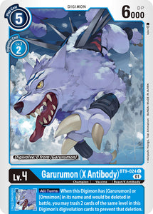 Garurumon (X Antibody) (Blue) / Common / BT9