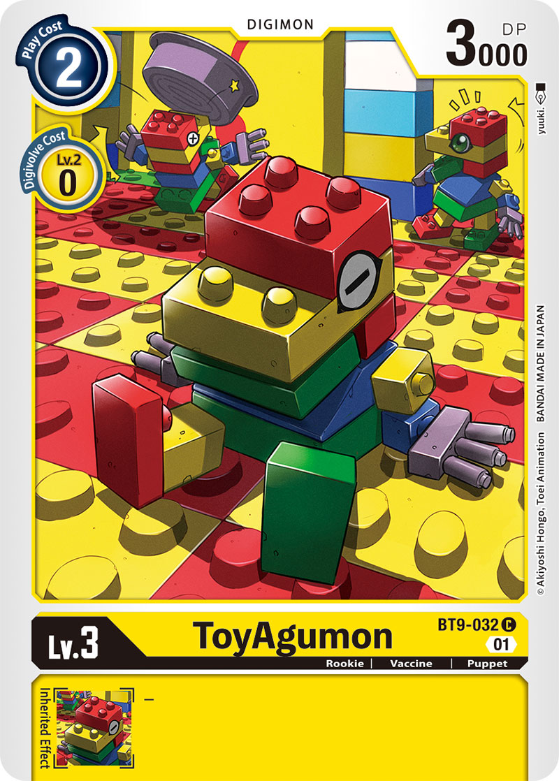 ToyAgumon (Yellow) / Common / BT9