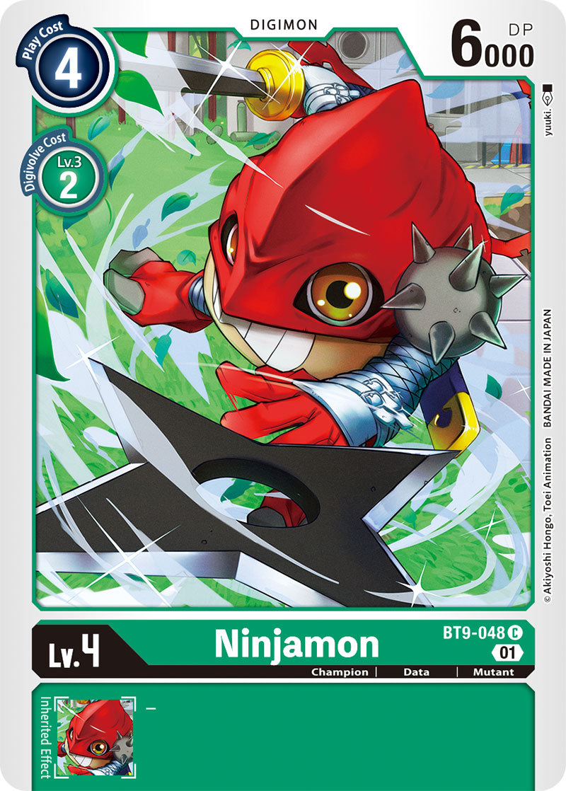 Ninjamon (Green) / Common / BT9