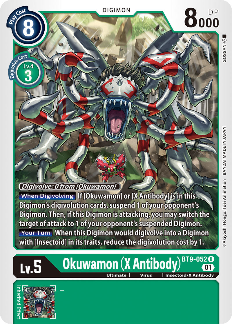 Okuwamon (X Antibody) / Uncommon / BT9