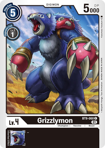 Grizzlymon (Black) / Common / BT9