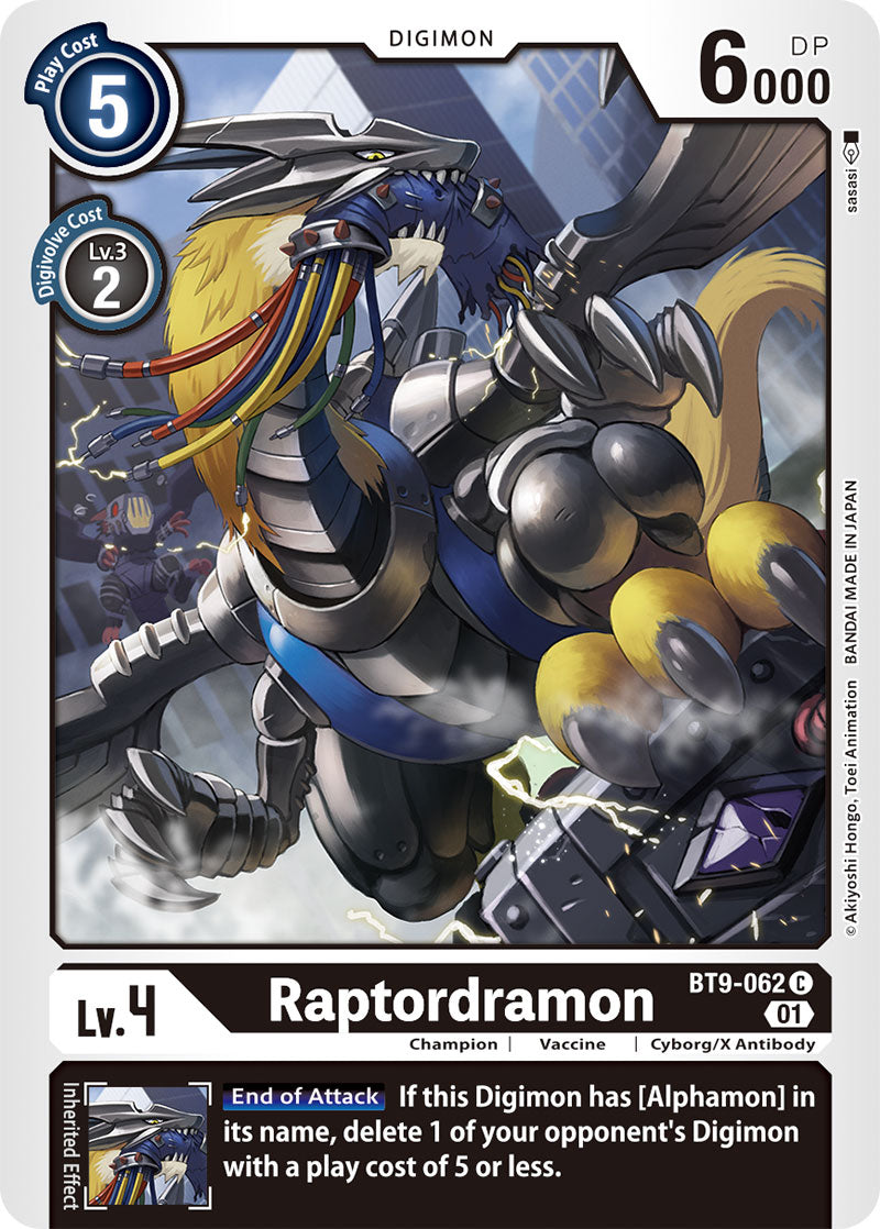 Raptordramon (Black) / Common / BT9