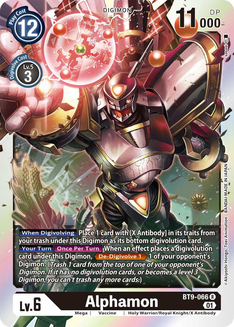 Alphamon / Rare / BT9