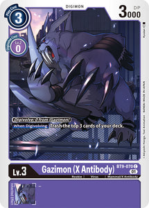 Gazimon (X Antibody) (Purple) / Common / BT9