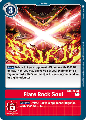 Flare Rock Soul (Red) / Common / BT9