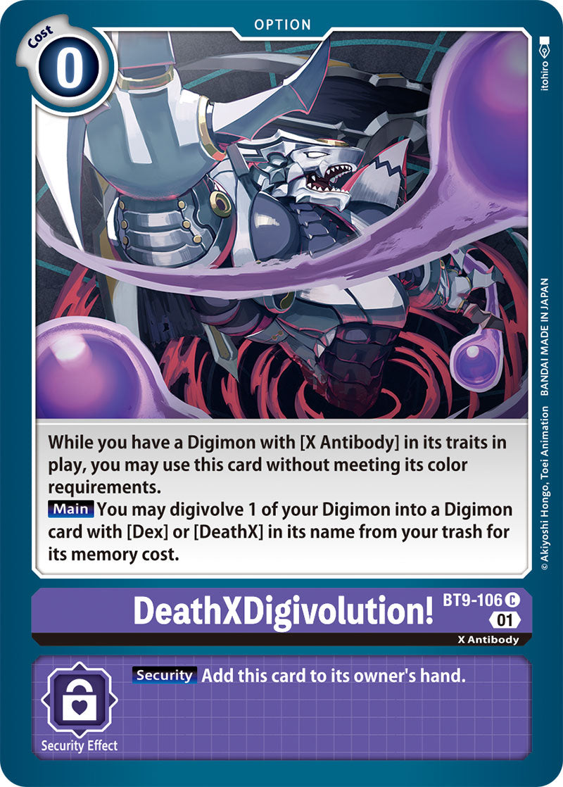 DeathXDigivolution! (Purple) / Common / BT9