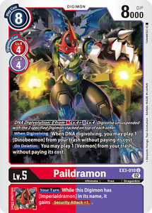 Paildramon / Uncommon / EX3