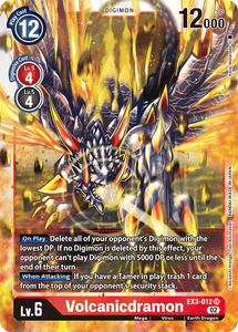 Volcanicdramon / Super Rare / EX3