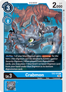 Crabmon / Common / EX3