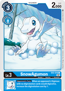 SnowAgumon / Common / EX3