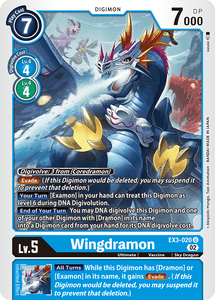 Wingdramon / Uncommon / EX3