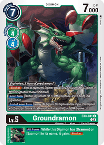 Groundramon / Uncommon / EX3