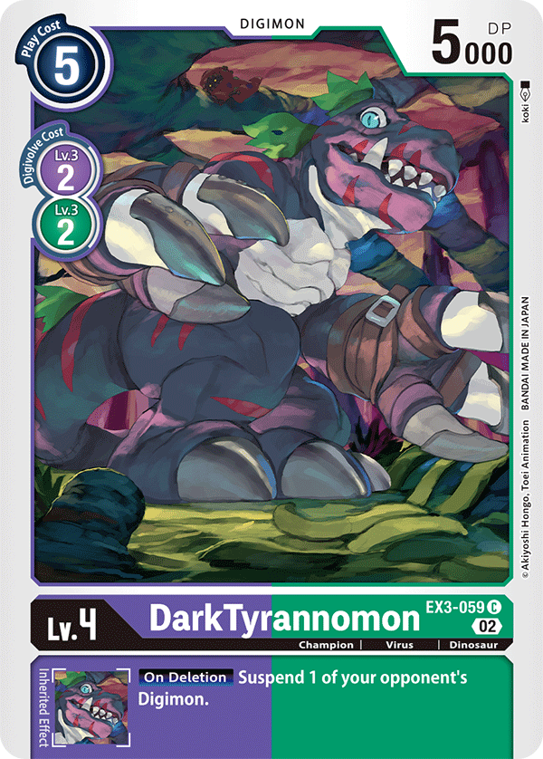 DarkTyrannomon / Common / EX3