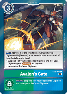 Avalon's Gate / Rare / EX3