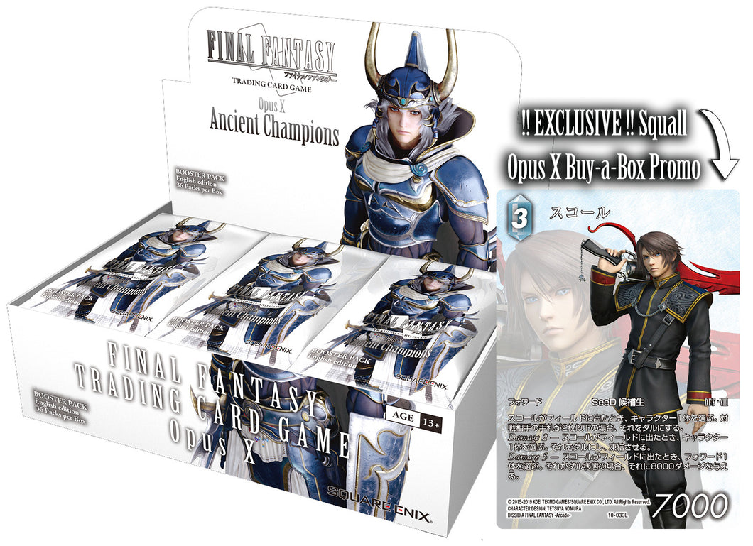 Final Fantasy Trading Card Game Opus X Booster Box / 36 Packs