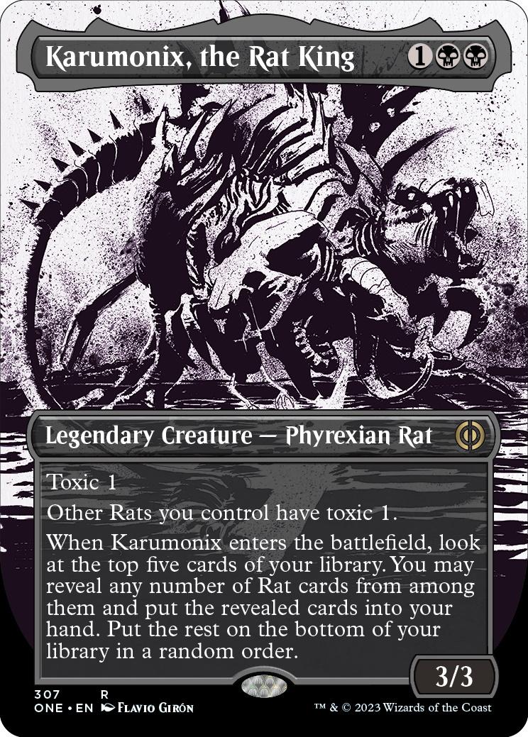 Karumonix, the Rat King / Rare / ONE (Borderless)