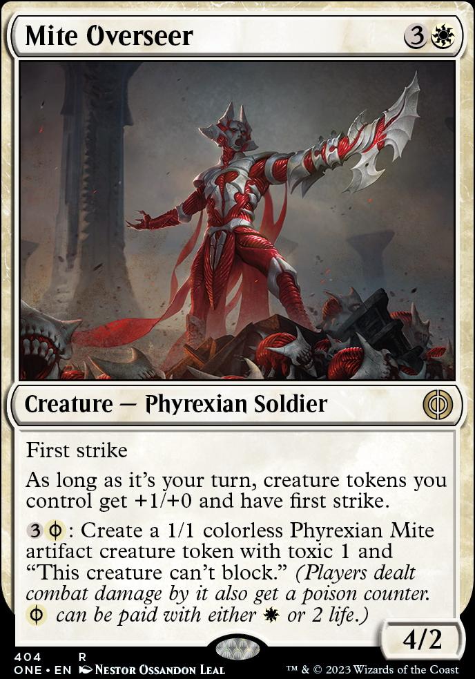 Mite Overseer / Rare / ONE – Team Card Titan