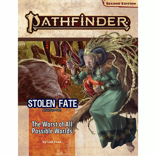 Pathfinder Second Edition Adventure Path: Stolen Fate # 3 The Worst of All Possible Worlds