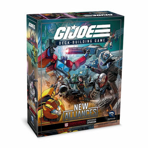 PREORDER! G.I. Joe Deck-Building Game - New Alliances - A Transformers Crossover Expansion
