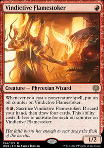 Vindictive Flamestoker / Rare / ONE (FOIL)