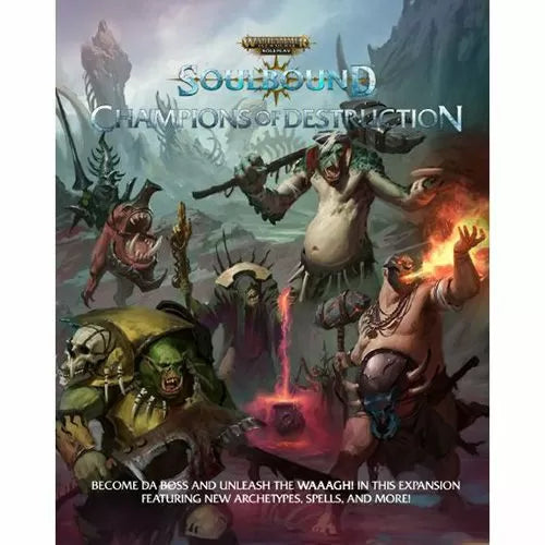 PREORDER! Warhammer Age of Sigmar Soulbound Champions of Destruction